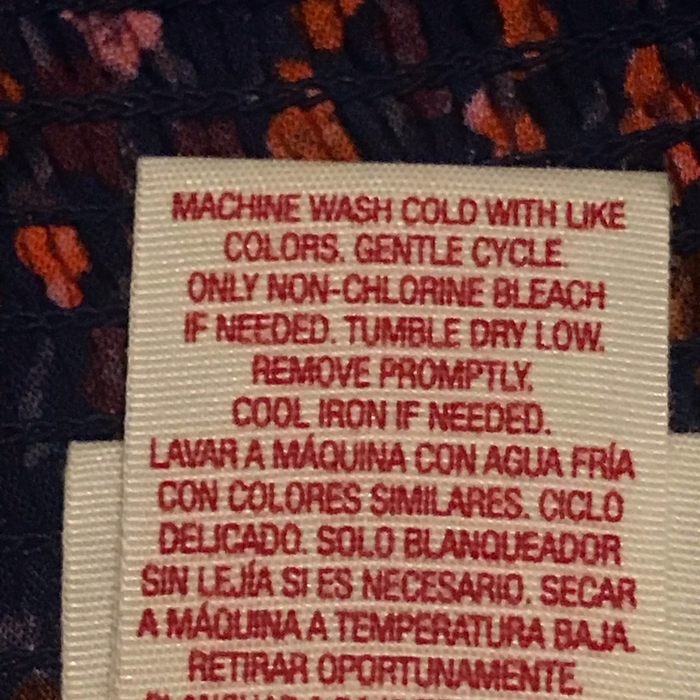 Mossimo Supply Co. Floral Multicolored Midi Skirt- Women’s Size Large - Picture 6 of 8